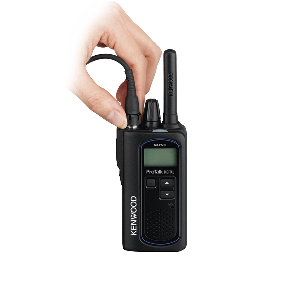 NX-P500K – Radio Profesional Portátil Digital NXDN, Sumergible, UHF, 2 Watts, 16 Canales | abc
